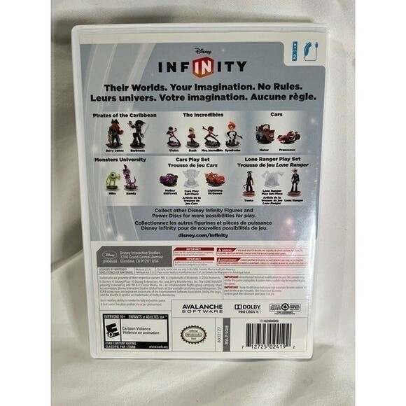 Disney Infinity Bundle Lot (Wii game disc and portal base) - Picture 5 of 6